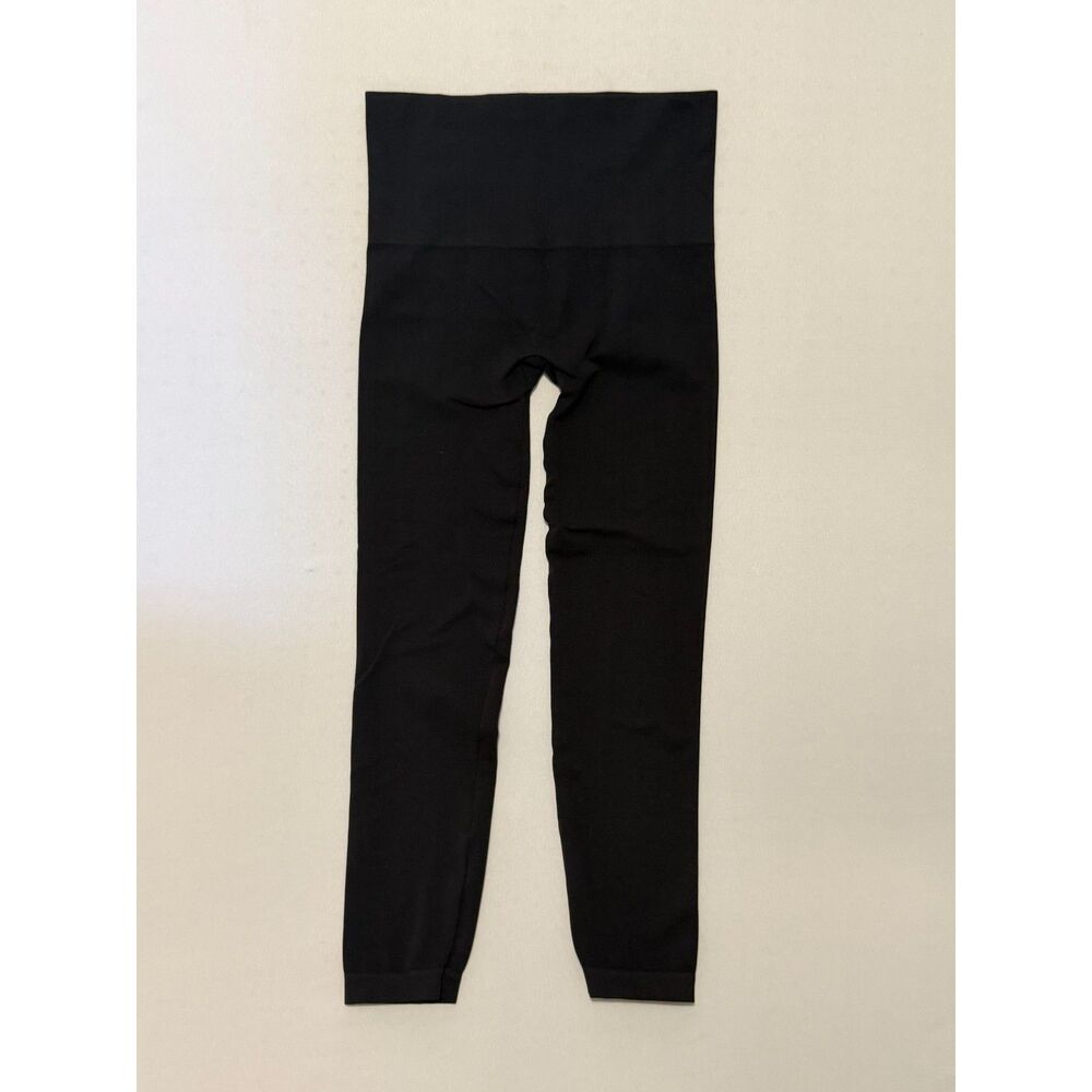 SPANX Black High Waisted Shaping Leggings | Size XL